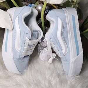 Vans Knu Stack Vintage Satin Platform Women's shoes New Price Firm